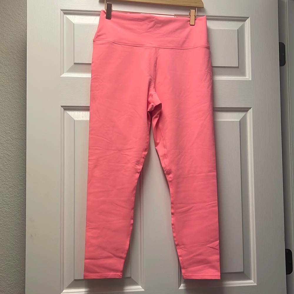 NWT fabletics pink powerhold leggings